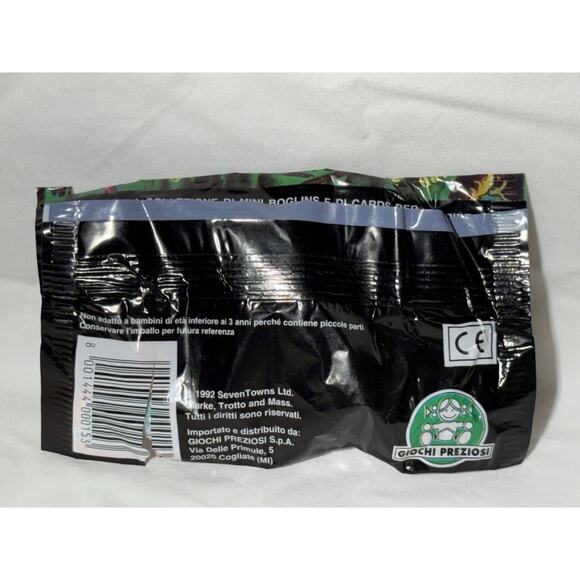 Vintage 3 Mini Boglins Lot Seven Towns Packet Italy Giochi Preziosi 1992 Toy - Picture 7 of 9